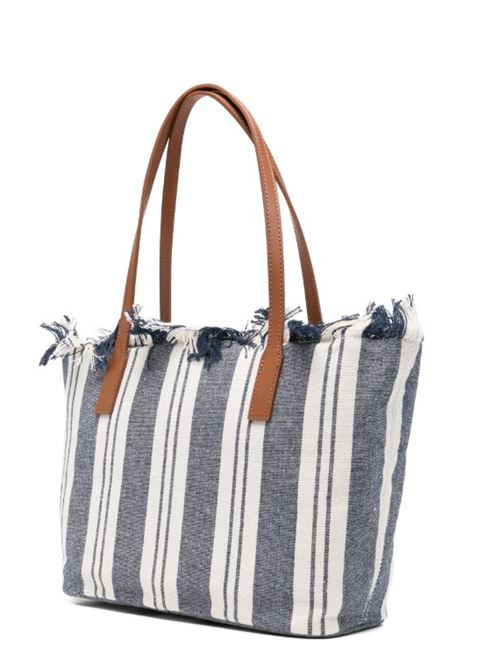 city bag mid fringe MC2 SAINT BARTH | CBMF001-01762L.6141